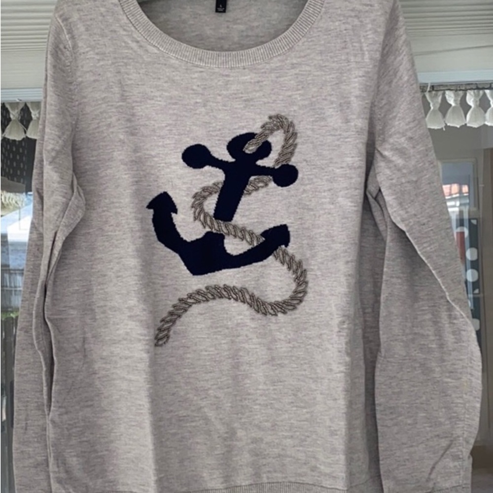 🌺 Talbots Nautical Sweater